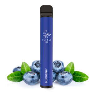 Elfbar 600 - Blueberry Ohne Nikotin